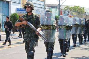 Picture taken on Brazil's&nbsp;Independence&nbsp;day (September 7th), during a military parade in Santa Cruz do Sul.